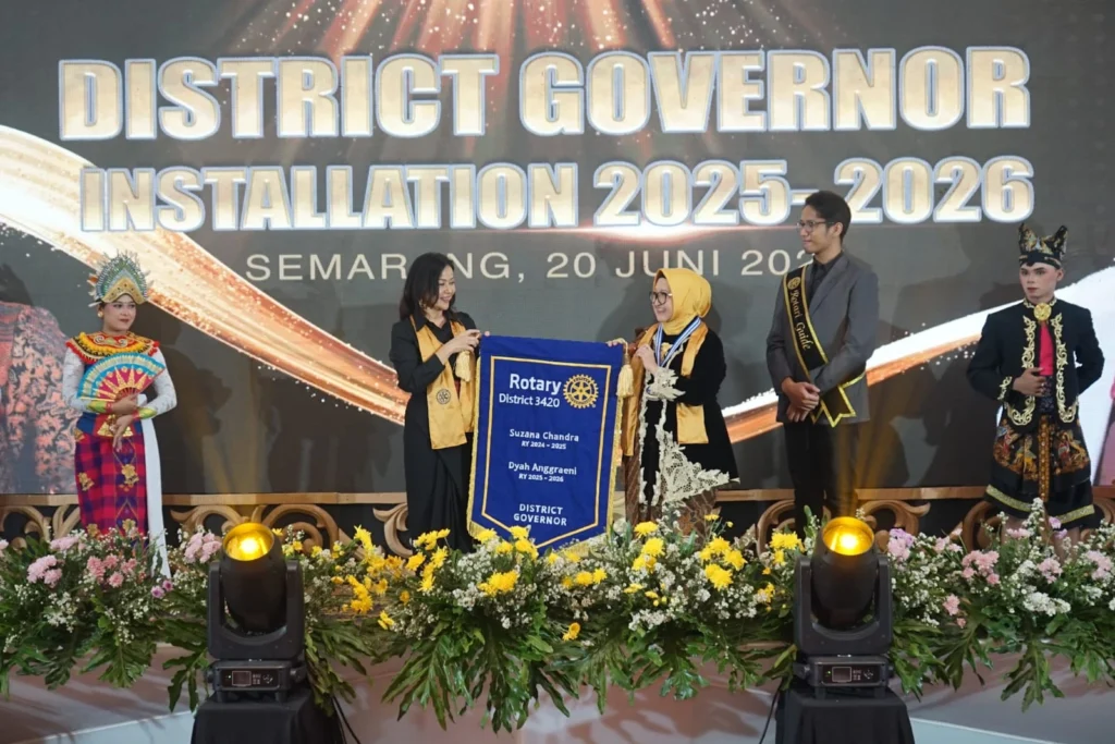 DG Dyah Anggraeni saat memberikan sambutan di momen DG Installation, Semarang 20/6/2025. (FOTO: Public Image)