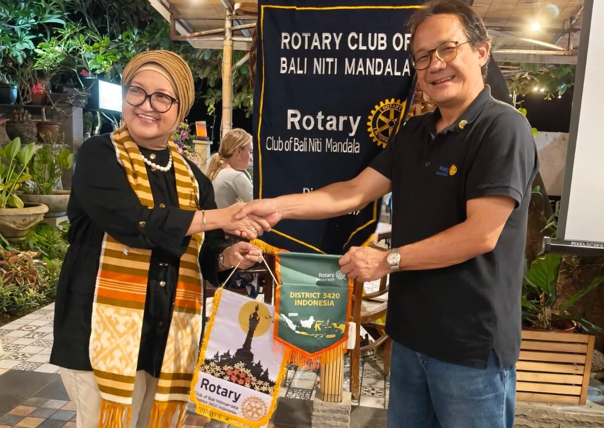 Bersama member RC of Bali Inti Mandala, 22 Agustus 2025.