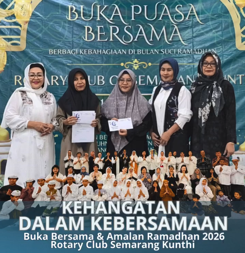 Rotary Club Semarang Kunthi gelar meeting dan buka bersama di Vina House